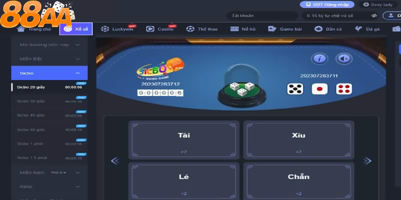 Đa dạng thể loại game trực tuyến tại cổng game 88aa